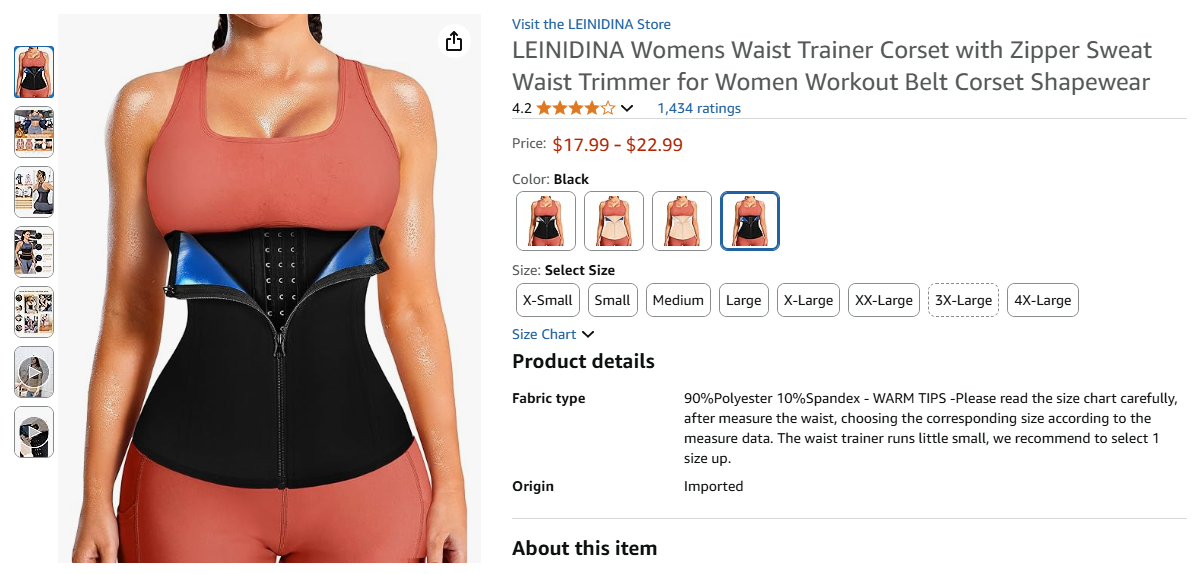 Microfiber Waist Trainers